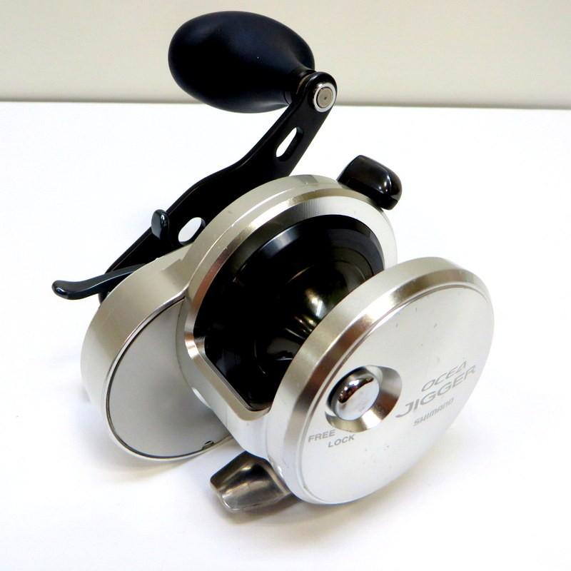 中古（やや傷や汚れあり） シマノ SHIMANO 11 オシアジガー 2000NR-PG RH70 02763 ジギング用 ベイトリール ◇ –  Dr.tackle