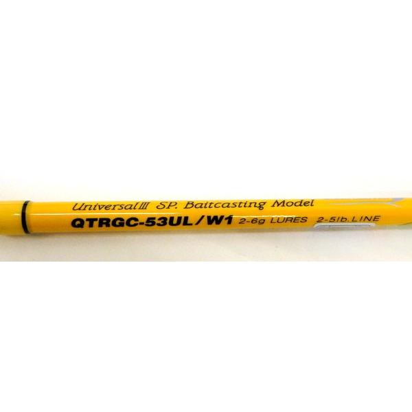 中古(目立った傷や汚れなし) パームス クワトロ トラウト ベイトロッド QTRGC-53UL/W1 ルアーロッド ロッド 釣具 釣り 美品 TA0114 ◇