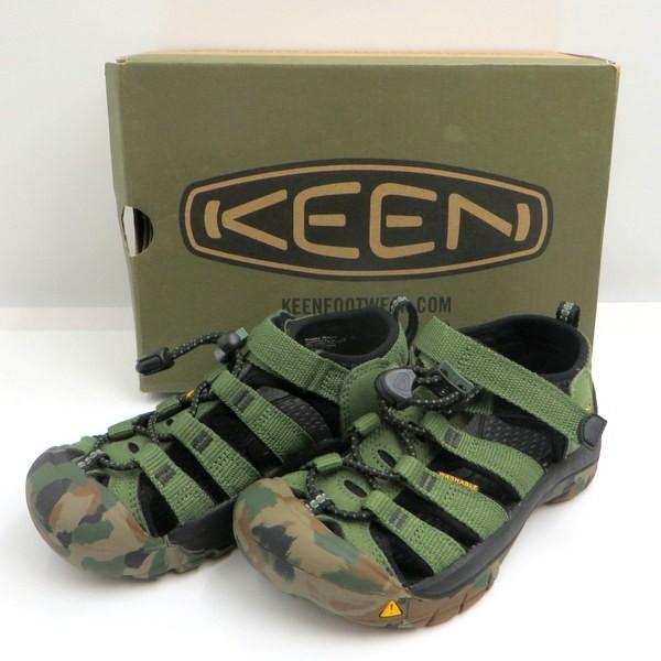 中古（目立った傷や汚れなし） キーン キッズサンダル 1014240 サイズ18.0cm KEEN KIDS アウトドア 美品 TA0033 ◇