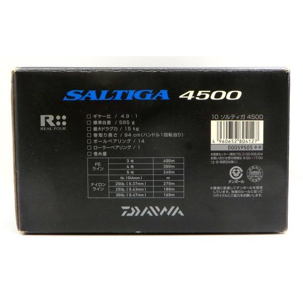 中古（やや傷や汚れあり） ダイワ 10ソルティガ 4500 スピニングリール リール 釣具 釣り DAIWA 00059505 TA0077 ◇