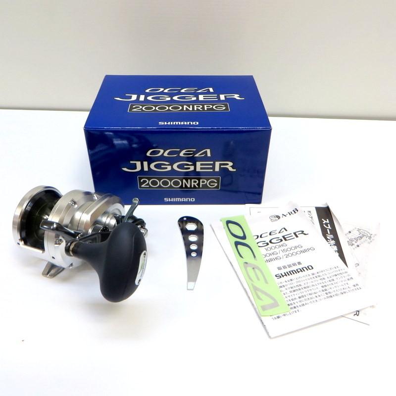 中古（やや傷や汚れあり） シマノ SHIMANO 11 オシアジガー 2000NR-PG RH70 02763 ジギング用 ベイトリール ◇TA0091