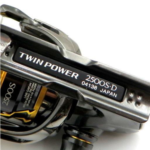 中古（やや傷や汚れあり） シマノ 20ツインパワー 2500S SHIMANO TWINPOWER リール スピニングリール 釣具 釣り 04138 TA0061 ◇