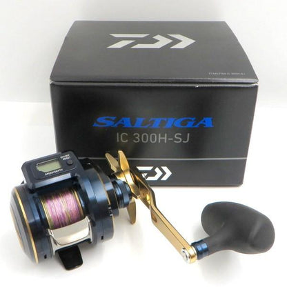 中古（目立った傷や汚れなし） ダイワ 21ソルティガIC 300H-SJ リール DAIWA SALTIGA 00631506 釣具 釣り TA0049 ◇