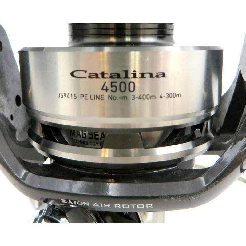 中古（やや傷や汚れあり） ダイワ 12キャタリナ 4500 リール スピニングリール catalina 箱付き 釣具 DAIWA ◇ TA0001