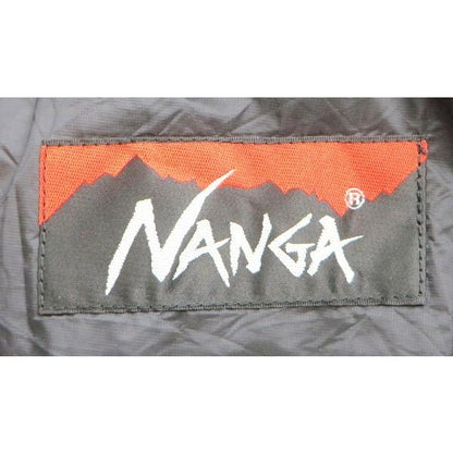 中古（やや傷や汚れあり） ナンガ オーロラライト 450 DX NANGA AURORA LIGHT 寝袋 シュラフ ブラック レッド アウトドア TA0037◇